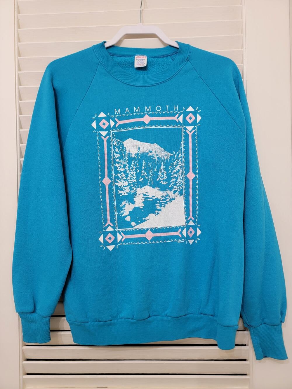 Vintage Jerzees by Russell Mammoth Mountain California Sweatshirt Size Large